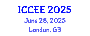 International Conference on Civil and Environmental Engineering (ICCEE) June 28, 2025 - London, United Kingdom