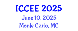 International Conference on Civil and Environmental Engineering (ICCEE) June 10, 2025 - Monte Carlo, Monaco