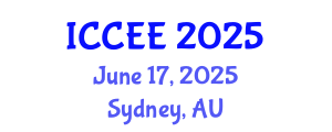 International Conference on Civil and Environmental Engineering (ICCEE) June 17, 2025 - Sydney, Australia
