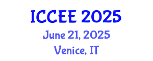 International Conference on Civil and Environmental Engineering (ICCEE) June 21, 2025 - Venice, Italy