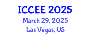 International Conference on Civil and Environmental Engineering (ICCEE) March 29, 2025 - Las Vegas, United States