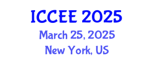 International Conference on Civil and Environmental Engineering (ICCEE) March 25, 2025 - New York, United States