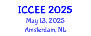 International Conference on Civil and Environmental Engineering (ICCEE) May 13, 2025 - Amsterdam, Netherlands