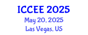 International Conference on Civil and Environmental Engineering (ICCEE) May 20, 2025 - Las Vegas, United States