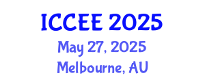 International Conference on Civil and Environmental Engineering (ICCEE) May 27, 2025 - Melbourne, Australia