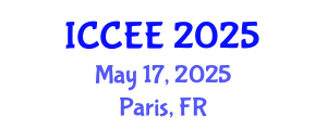 International Conference on Civil and Environmental Engineering (ICCEE) May 17, 2025 - Paris, France