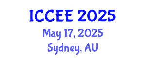 International Conference on Civil and Environmental Engineering (ICCEE) May 17, 2025 - Sydney, Australia