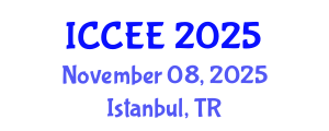 International Conference on Civil and Environmental Engineering (ICCEE) November 08, 2025 - Istanbul, Turkey
