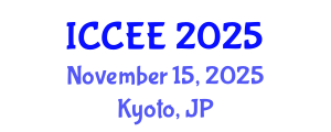International Conference on Civil and Environmental Engineering (ICCEE) November 15, 2025 - Kyoto, Japan