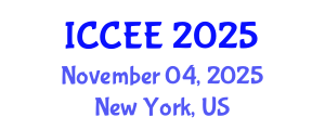 International Conference on Civil and Environmental Engineering (ICCEE) November 04, 2025 - New York, United States