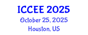 International Conference on Civil and Environmental Engineering (ICCEE) October 25, 2025 - Houston, United States