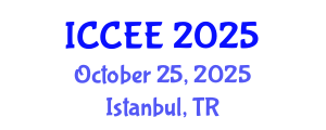 International Conference on Civil and Environmental Engineering (ICCEE) October 25, 2025 - Istanbul, Turkey