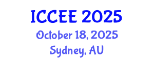 International Conference on Civil and Environmental Engineering (ICCEE) October 18, 2025 - Sydney, Australia