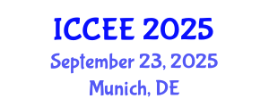International Conference on Civil and Environmental Engineering (ICCEE) September 23, 2025 - Munich, Germany