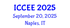International Conference on Civil and Environmental Engineering (ICCEE) September 20, 2025 - Naples, Italy