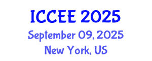 International Conference on Civil and Environmental Engineering (ICCEE) September 09, 2025 - New York, United States