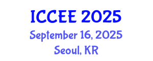 International Conference on Civil and Environmental Engineering (ICCEE) September 16, 2025 - Seoul, Republic of Korea