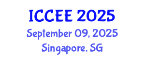 International Conference on Civil and Environmental Engineering (ICCEE) September 09, 2025 - Singapore, Singapore