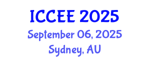 International Conference on Civil and Environmental Engineering (ICCEE) September 06, 2025 - Sydney, Australia