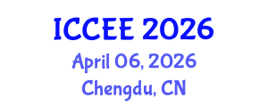 International Conference on Civil and Environmental Engineering (ICCEE) April 06, 2026 - Chengdu, China International Conference on Civil and Environmental Engineering (ICCEE) April 06, 2026 - Chengdu, China