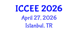 International Conference on Civil and Environmental Engineering (ICCEE) April 27, 2026 - Istanbul, Turkey International Conference on Civil and Environmental Engineering (ICCEE) April 27, 2026 - Istanbul, Turkey