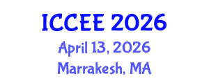 International Conference on Civil and Environmental Engineering (ICCEE) April 13, 2026 - Marrakesh, Morocco International Conference on Civil and Environmental Engineering (ICCEE) April 13, 2026 - Marrakesh, Morocco