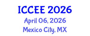 International Conference on Civil and Environmental Engineering (ICCEE) April 06, 2026 - Mexico City, Mexico International Conference on Civil and Environmental Engineering (ICCEE) April 06, 2026 - Mexico City, Mexico