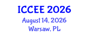 International Conference on Civil and Environmental Engineering (ICCEE) August 14, 2026 - Warsaw, Poland International Conference on Civil and Environmental Engineering (ICCEE) August 14, 2026 - Warsaw, Poland