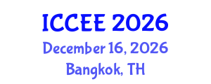 International Conference on Civil and Environmental Engineering (ICCEE) December 16, 2026 - Bangkok, Thailand