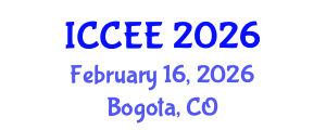 International Conference on Civil and Environmental Engineering (ICCEE) February 16, 2026 - Bogota, Colombia International Conference on Civil and Environmental Engineering (ICCEE) February 16, 2026 - Bogota, Colombia