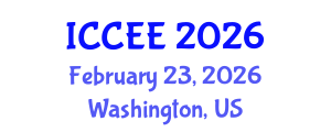 International Conference on Civil and Environmental Engineering (ICCEE) February 23, 2026 - Washington, United States International Conference on Civil and Environmental Engineering (ICCEE) February 23, 2026 - Washington, United States