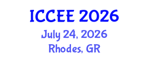 International Conference on Civil and Environmental Engineering (ICCEE) July 24, 2026 - Rhodes, Greece International Conference on Civil and Environmental Engineering (ICCEE) July 24, 2026 - Rhodes, Greece