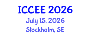 International Conference on Civil and Environmental Engineering (ICCEE) July 15, 2026 - Stockholm, Sweden International Conference on Civil and Environmental Engineering (ICCEE) July 15, 2026 - Stockholm, Sweden