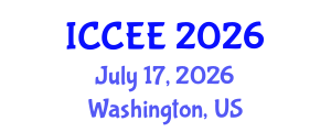 International Conference on Civil and Environmental Engineering (ICCEE) July 17, 2026 - Washington, United States International Conference on Civil and Environmental Engineering (ICCEE) July 17, 2026 - Washington, United States