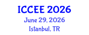 International Conference on Civil and Environmental Engineering (ICCEE) June 29, 2026 - Istanbul, Turkey International Conference on Civil and Environmental Engineering (ICCEE) June 29, 2026 - Istanbul, Turkey