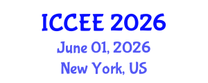 International Conference on Civil and Environmental Engineering (ICCEE) June 01, 2026 - New York, United States International Conference on Civil and Environmental Engineering (ICCEE) June 01, 2026 - New York, United States