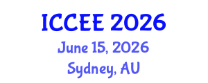 International Conference on Civil and Environmental Engineering (ICCEE) June 15, 2026 - Sydney, Australia International Conference on Civil and Environmental Engineering (ICCEE) June 15, 2026 - Sydney, Australia