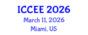 International Conference on Civil and Environmental Engineering (ICCEE) March 11, 2026 - Miami, United States