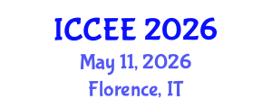 International Conference on Civil and Environmental Engineering (ICCEE) May 11, 2026 - Florence, Italy International Conference on Civil and Environmental Engineering (ICCEE) May 11, 2026 - Florence, Italy