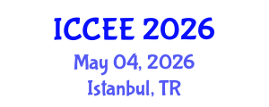 International Conference on Civil and Environmental Engineering (ICCEE) May 04, 2026 - Istanbul, Turkey International Conference on Civil and Environmental Engineering (ICCEE) May 04, 2026 - Istanbul, Turkey