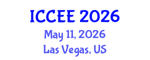 International Conference on Civil and Environmental Engineering (ICCEE) May 11, 2026 - Las Vegas, United States International Conference on Civil and Environmental Engineering (ICCEE) May 11, 2026 - Las Vegas, United States
