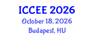 International Conference on Civil and Environmental Engineering (ICCEE) October 18, 2026 - Budapest, Hungary