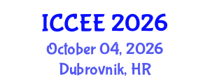 International Conference on Civil and Environmental Engineering (ICCEE) October 04, 2026 - Dubrovnik, Croatia