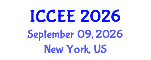International Conference on Civil and Environmental Engineering (ICCEE) September 09, 2026 - New York, United States