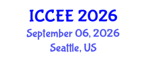 International Conference on Civil and Environmental Engineering (ICCEE) September 06, 2026 - Seattle, United States