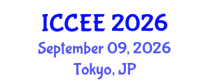 International Conference on Civil and Environmental Engineering (ICCEE) September 09, 2026 - Tokyo, Japan