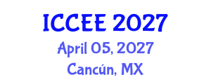 International Conference on Civil and Environmental Engineering (ICCEE) April 05, 2027 - Cancún, Mexico