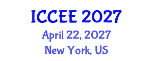 International Conference on Civil and Environmental Engineering (ICCEE) April 22, 2027 - New York, United States