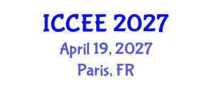 International Conference on Civil and Environmental Engineering (ICCEE) April 19, 2027 - Paris, France