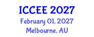 International Conference on Civil and Environmental Engineering (ICCEE) February 01, 2027 - Melbourne, Australia
